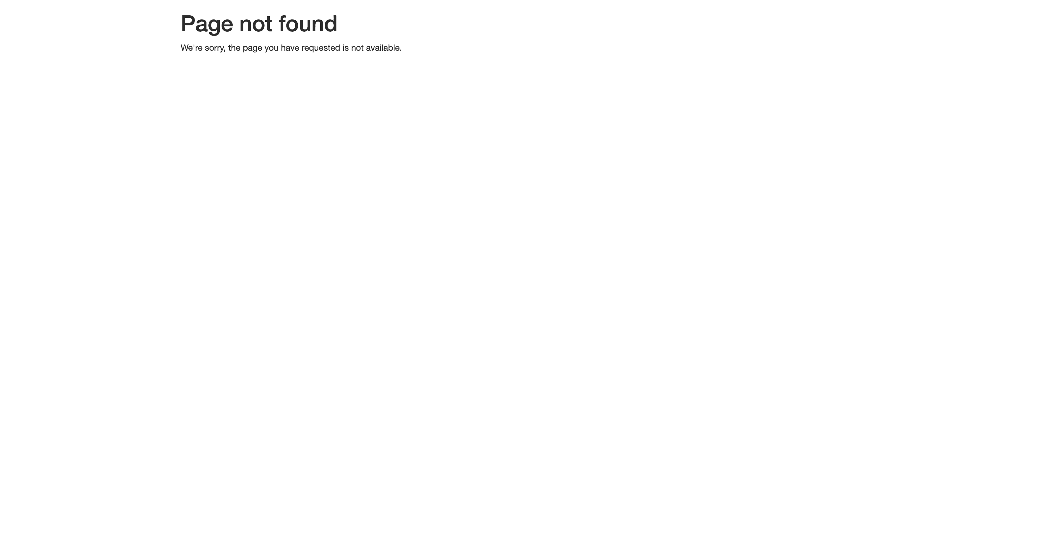 404ページのスクショ