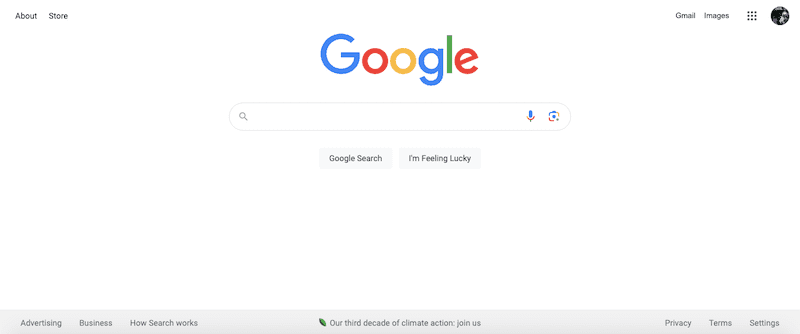 Google検索エンジン(英語版)
