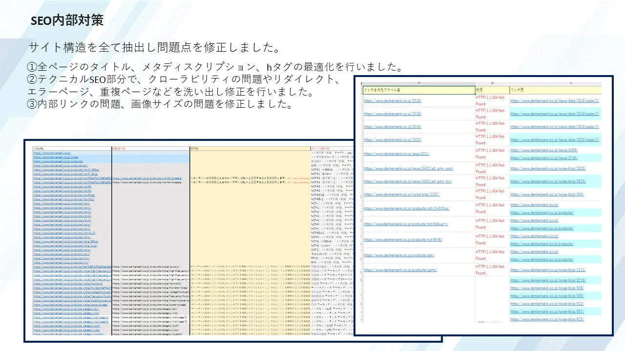 SEO内部対策
