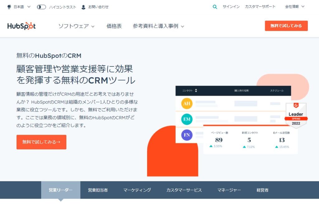 hubspot crm