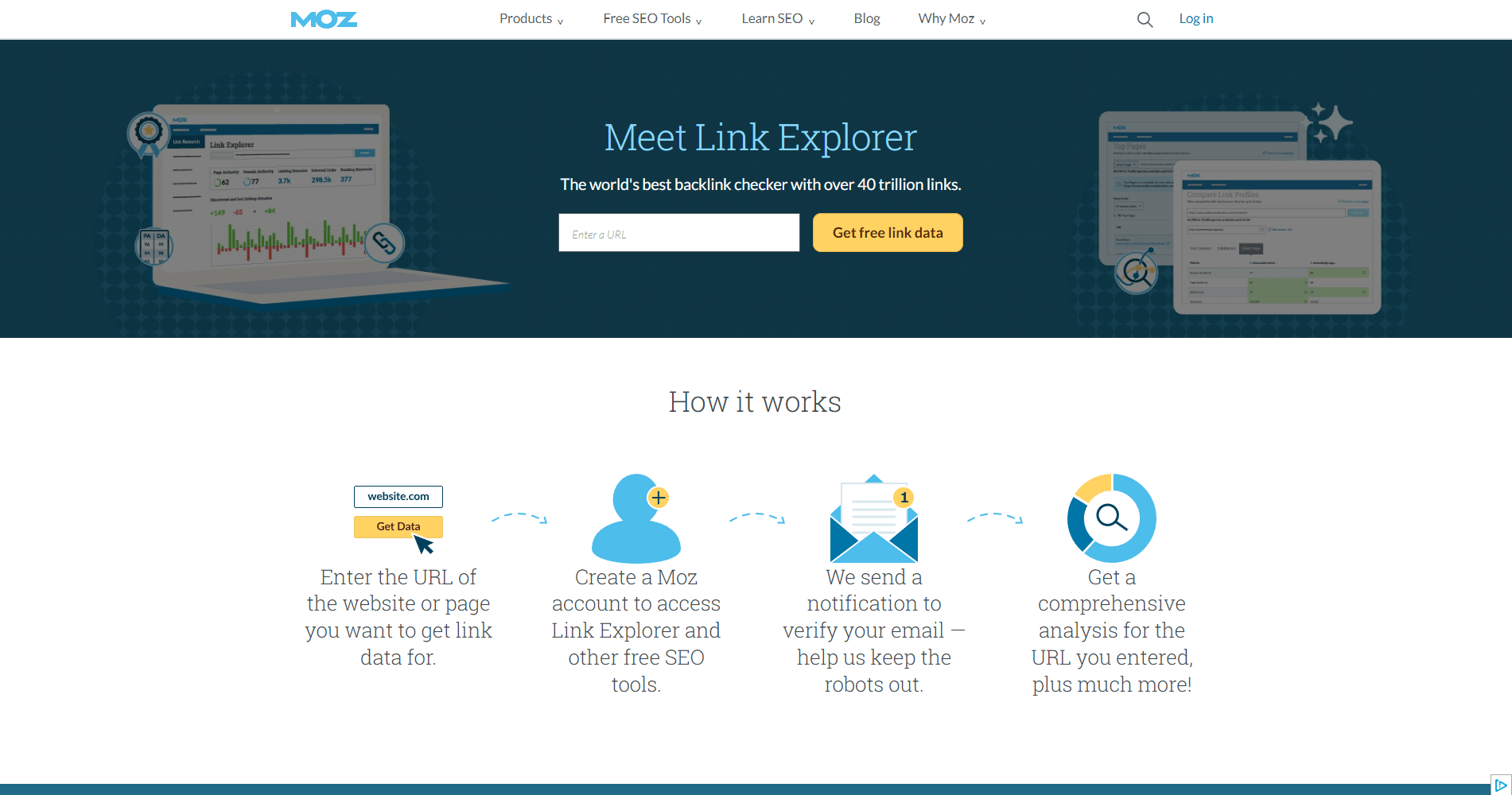 MOZ Link Explorer(モズ リンクエクスプローラー)