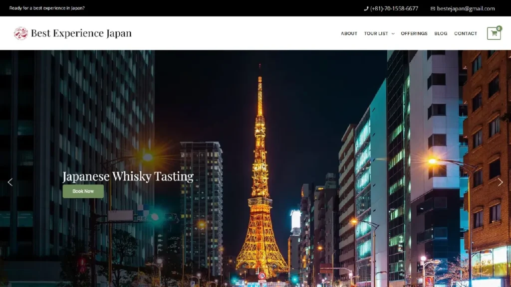 Best Experience Japan様